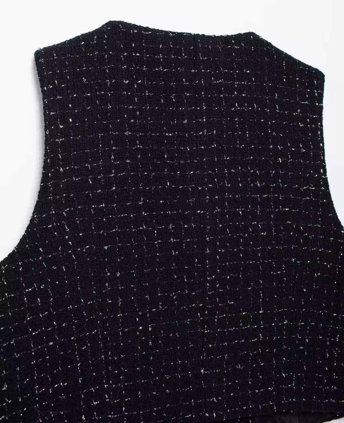 PLAID VEST