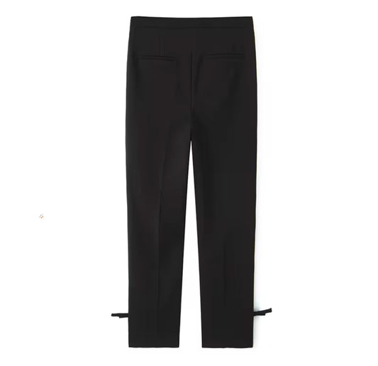 PANTALONI FIORE ELEGANTE