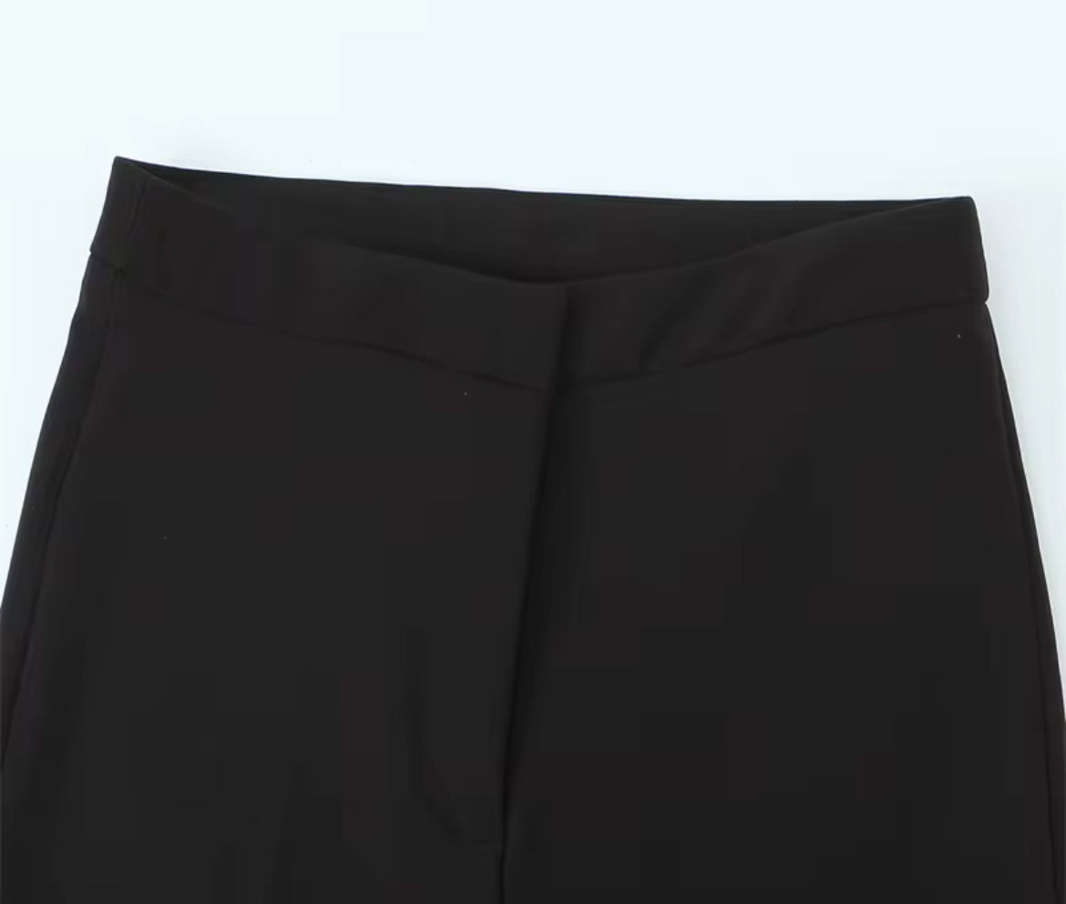PANTALONI FIORE ELEGANTE