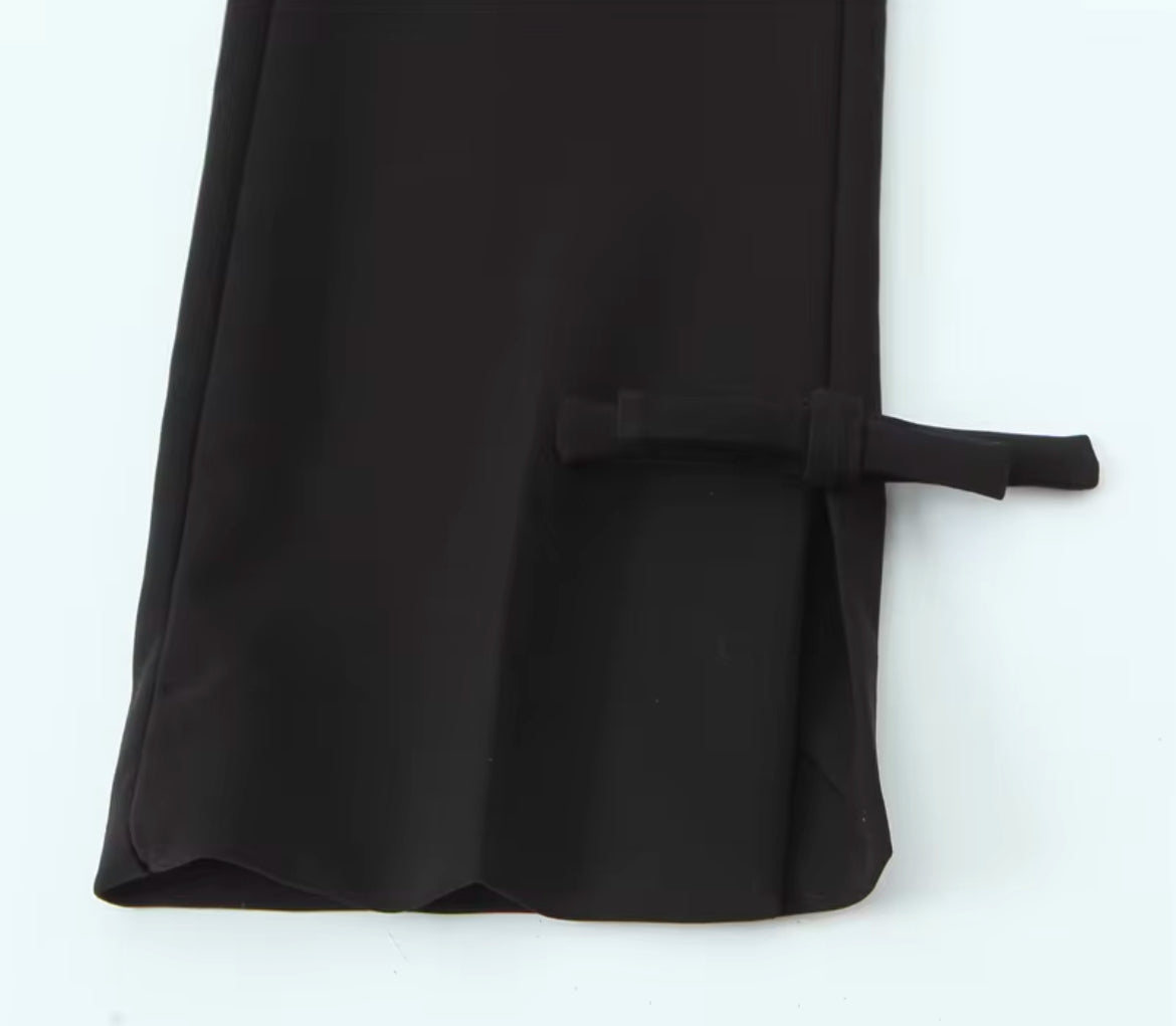 PANTALONI FIORE ELEGANTE