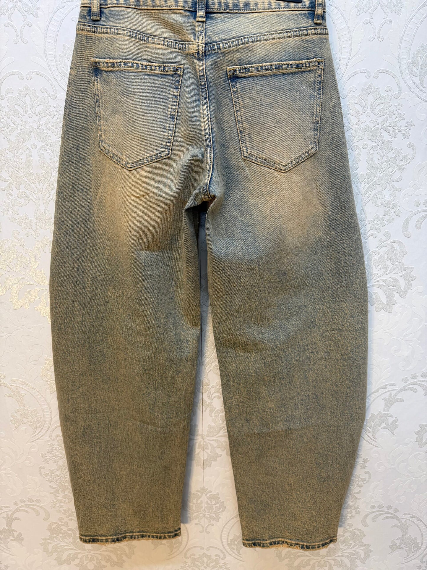 JEANS BAGGY BRILLANTINATO