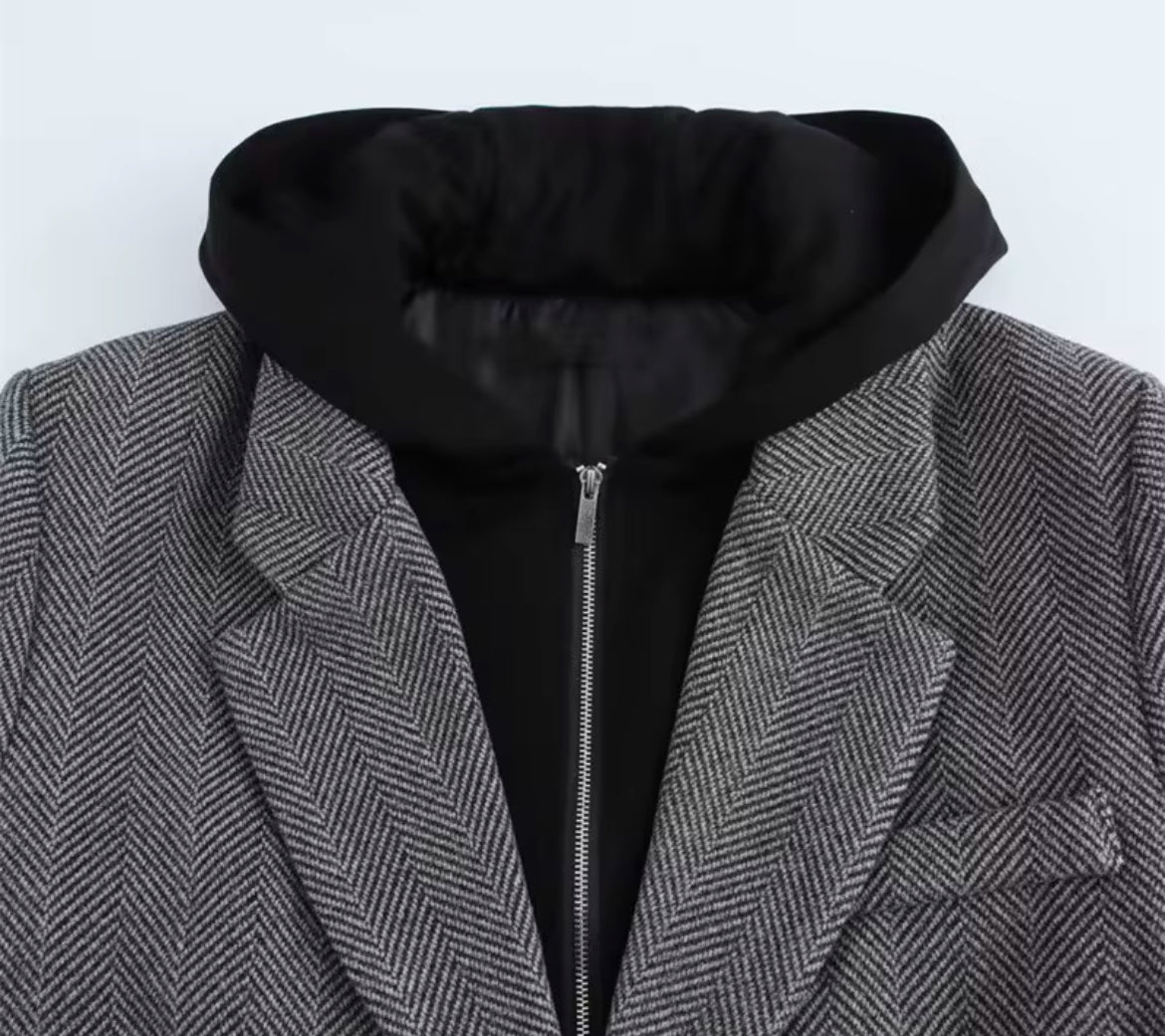BLAZER CON CAPUCCIO CRISTIANA