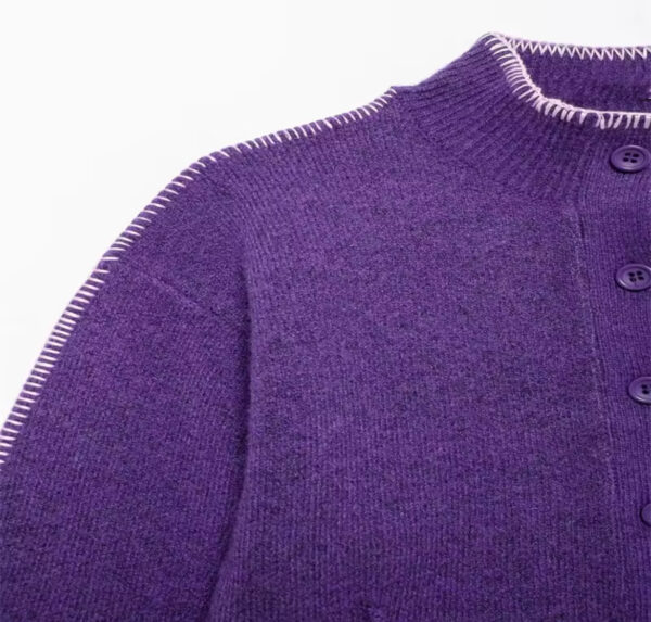 MAGLIONE VIOLA - immagine 4