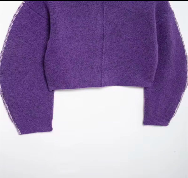 MAGLIONE VIOLA - immagine 7